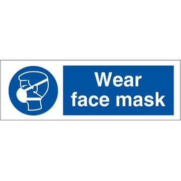 Wear face mask