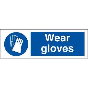 Wear gloves