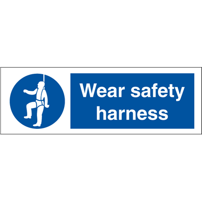 Wear safety harness